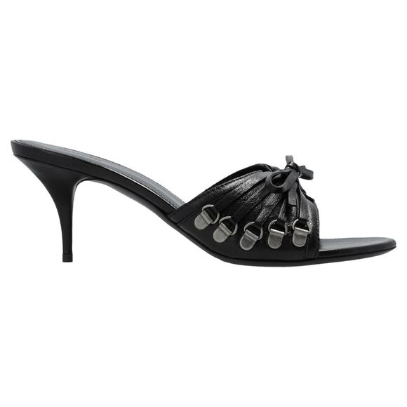 Balenciaga Cagole 70 Leather Sandals - Picture 1 of 4